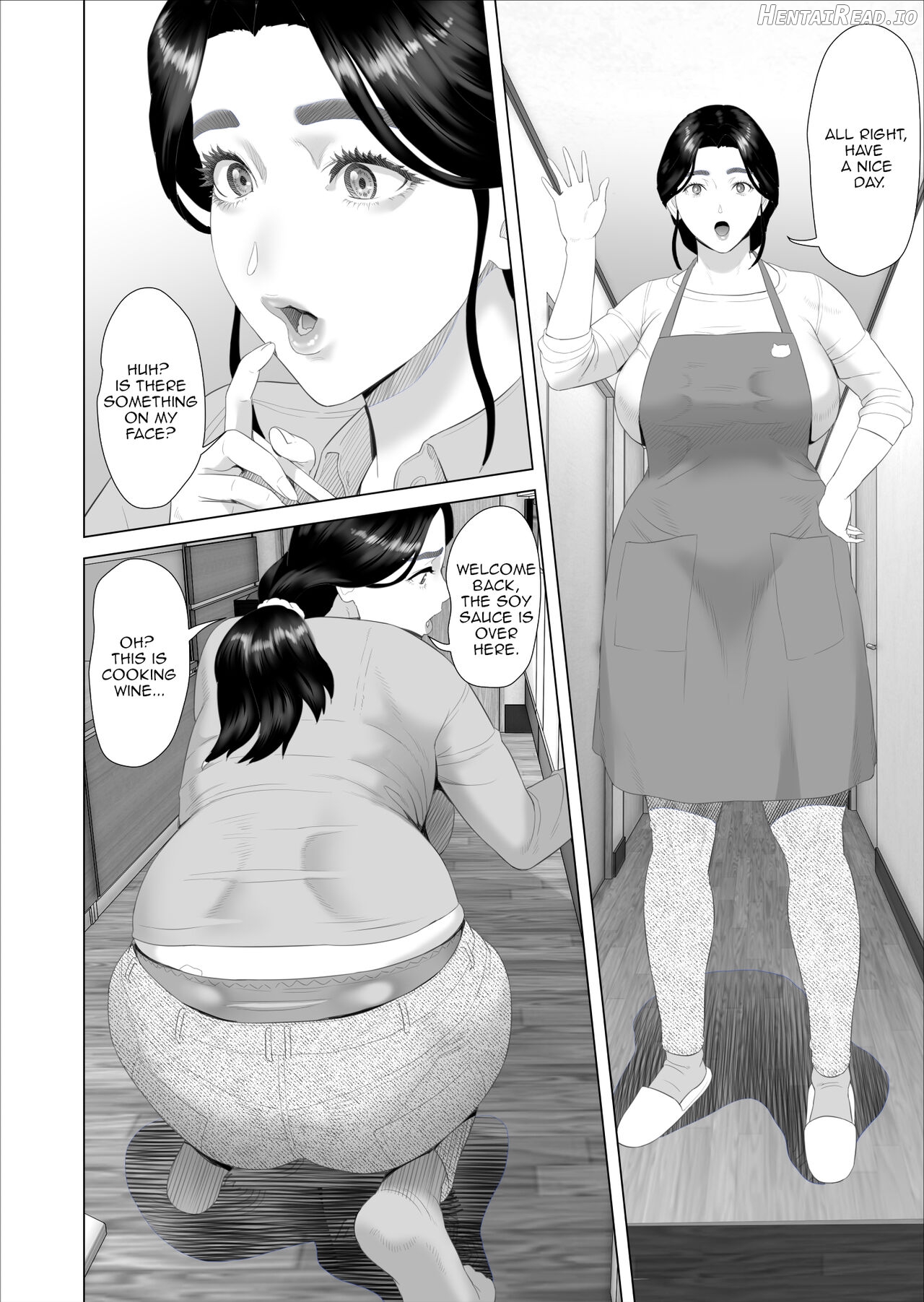 Kinjo Yuuwaku Mama Hen Joshou + Zenpen Chapter 17 - page 4