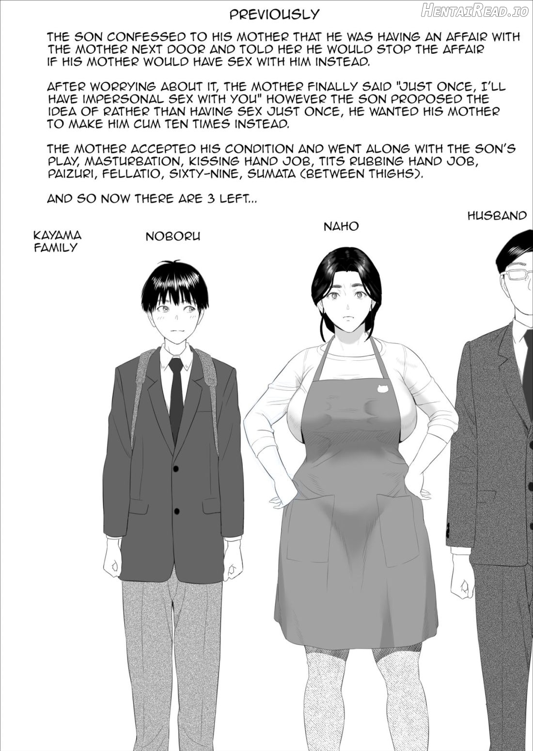 Kinjo Yuuwaku Mama Hen Joshou + Zenpen Chapter 19 - page 2