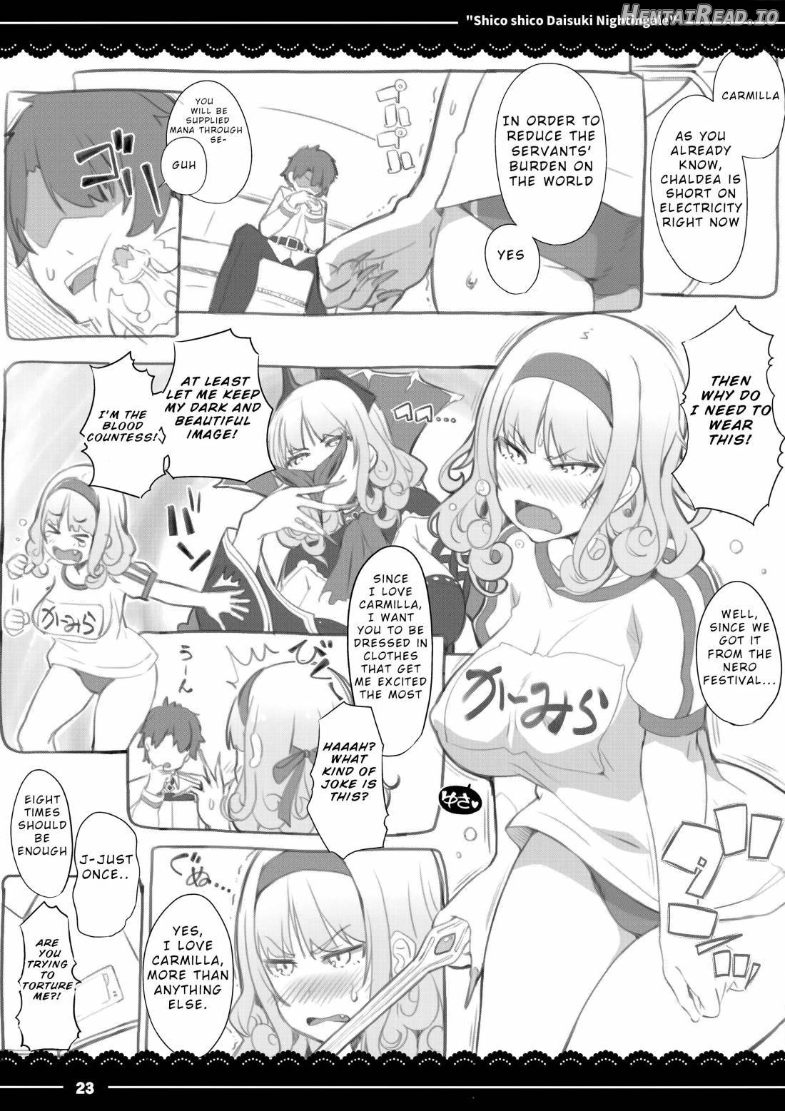 Shikoshiko Daisuki Nightingale + Kaijou Gentei Omakebon Chapter 1 - page 20