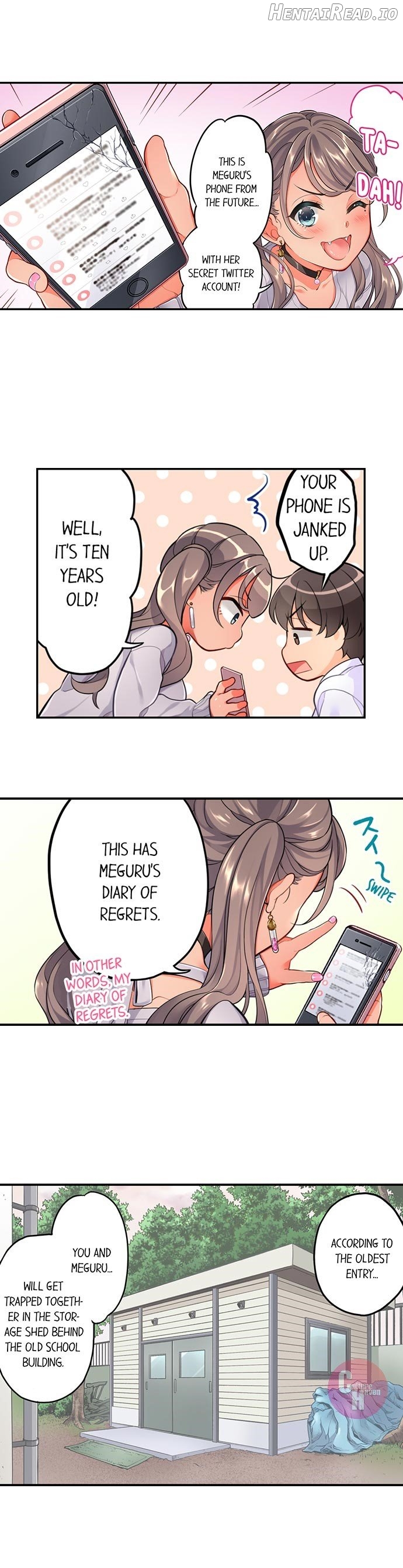 My Friend Came Back From The Future To Fuck Me Chapter 3 - page 8