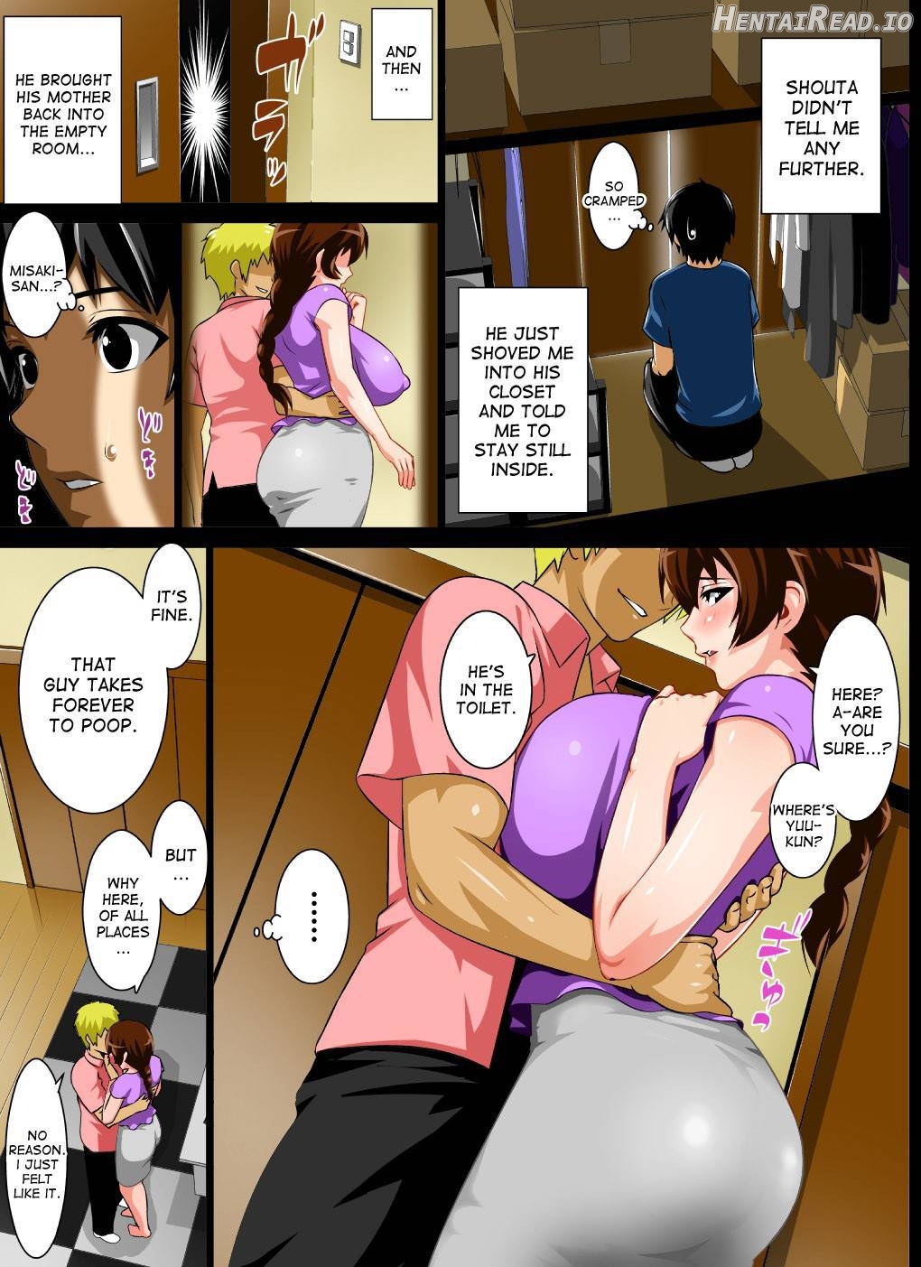 Reibo Misaki ~Kinpatsu Musuko to Onaho Haha~ Chapter 1 - page 7