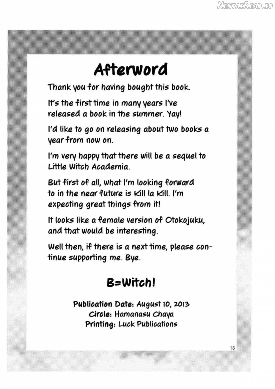 B=Witch! Hentai Chapter 1 - page 17