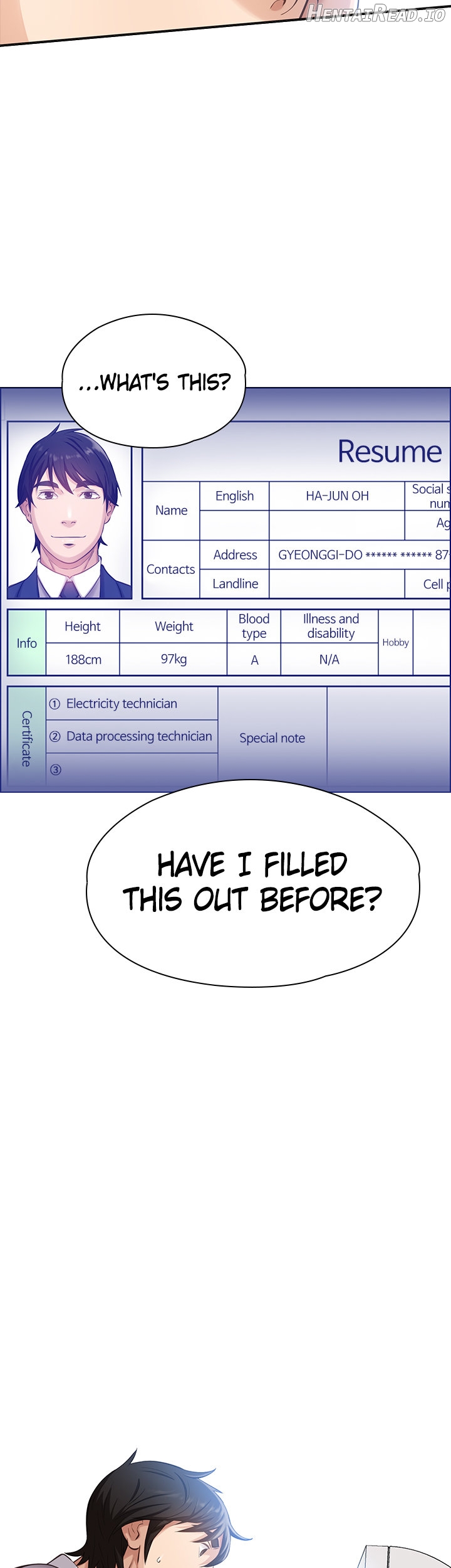 Resume - Manhwa Chapter 1 - page 34