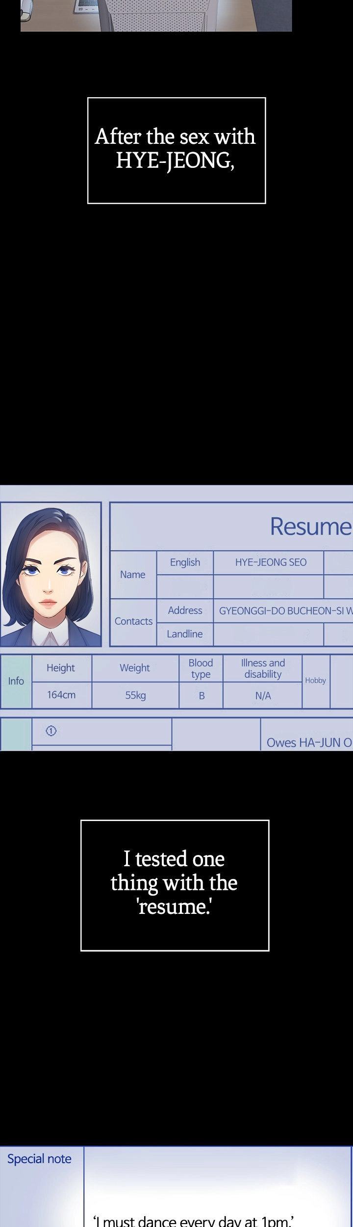 Resume - Manhwa Chapter 6 - page 7
