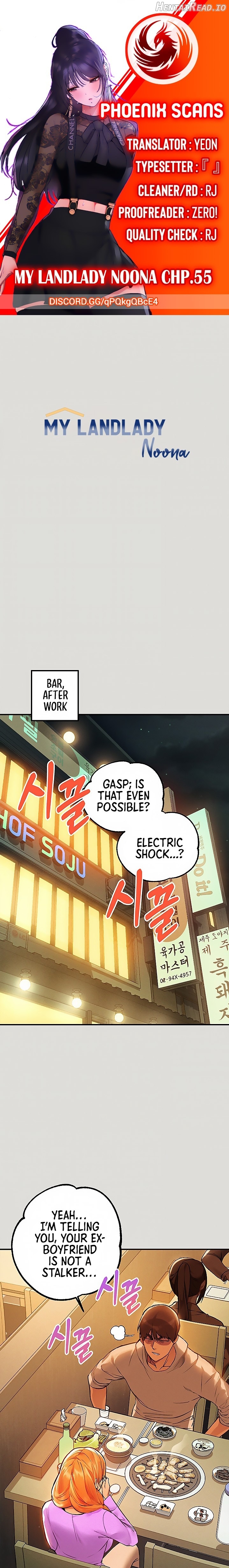 My Landlady Noona Chapter 55 - page 1