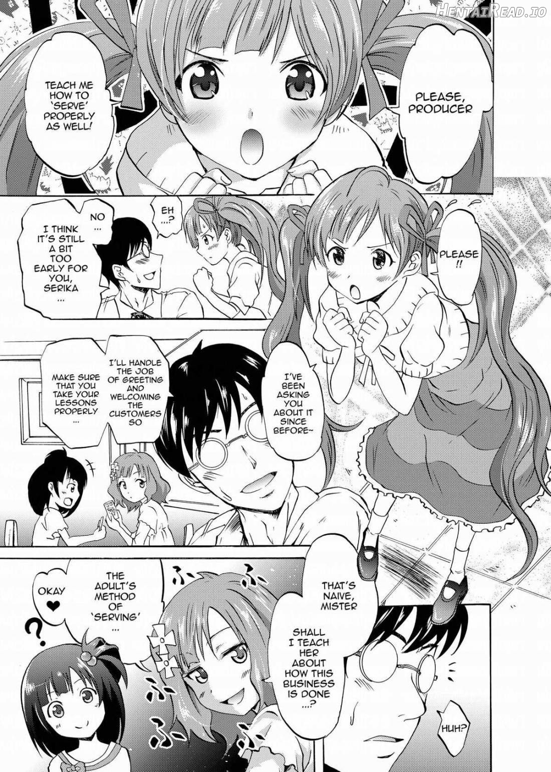 Serika to Iku to Momoko no Otona no "Settai" Gasshuku Chapter 1 - page 2