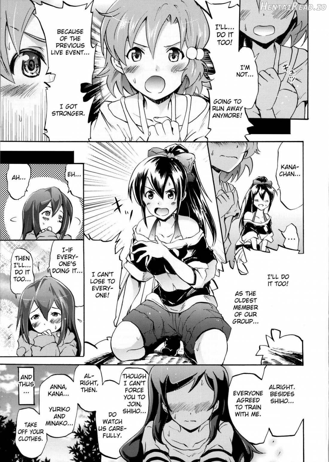 Serika to Iku to Momoko no Otona no "Settai" Gasshuku Chapter 2 - page 12