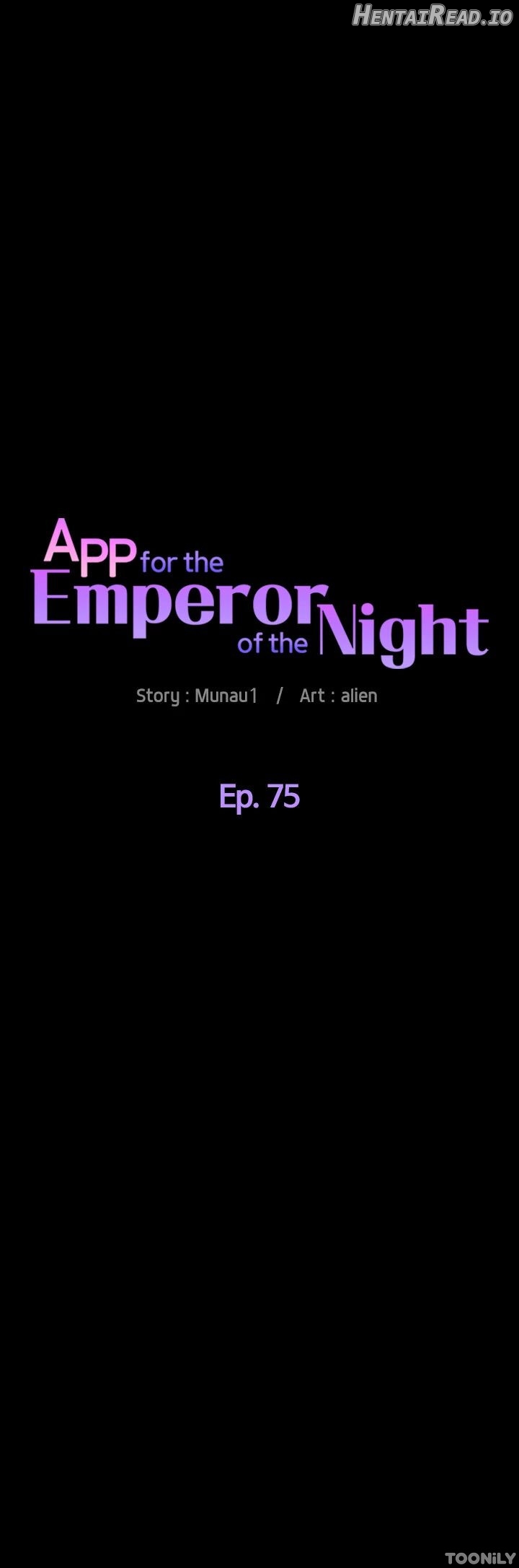 APP for the Emperor of the Night Chapter 75 - page 4