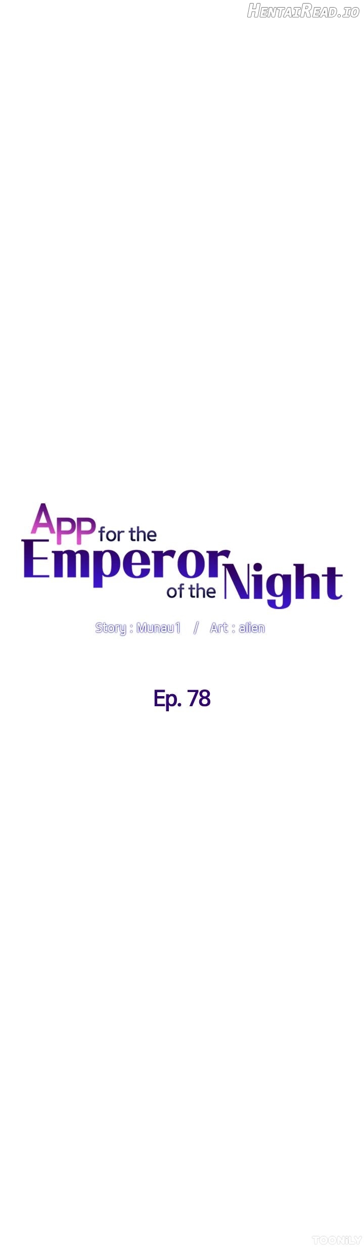 APP for the Emperor of the Night Chapter 78 - page 5