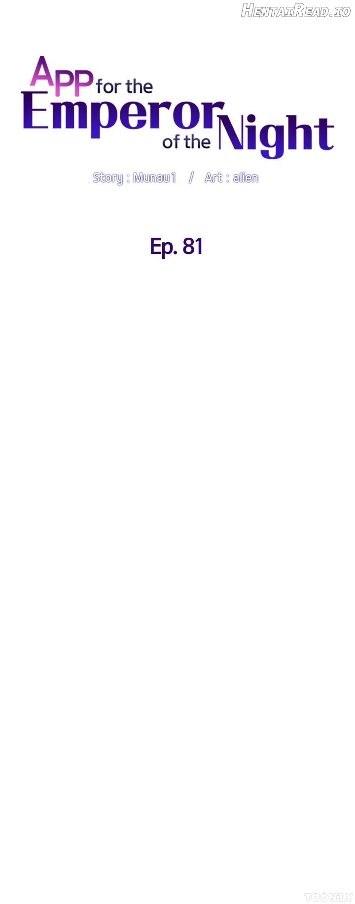 APP for the Emperor of the Night Chapter 81 - page 5