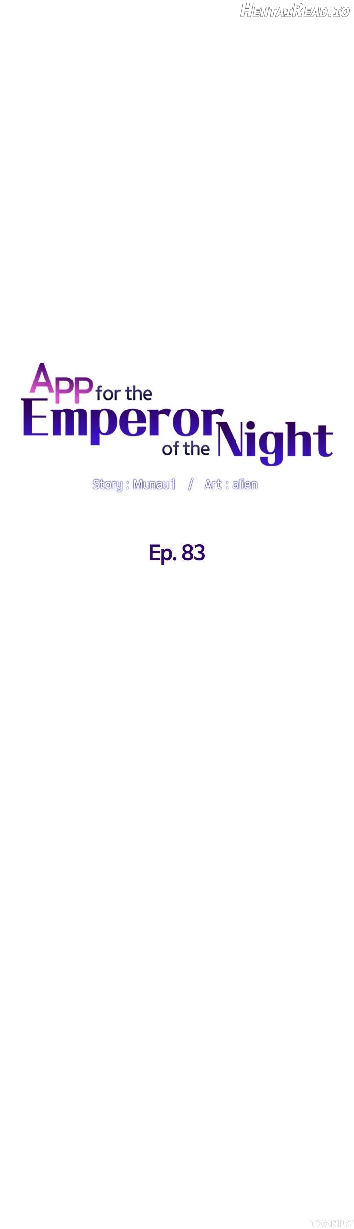 APP for the Emperor of the Night Chapter 83 - page 4