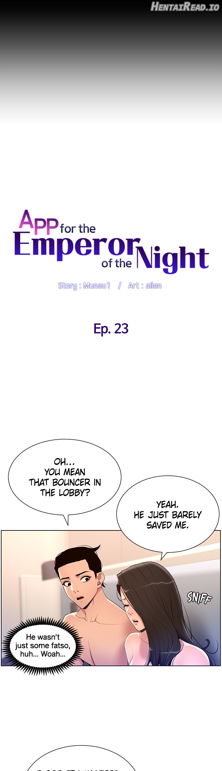APP for the Emperor of the Night Chapter 23 - page 8