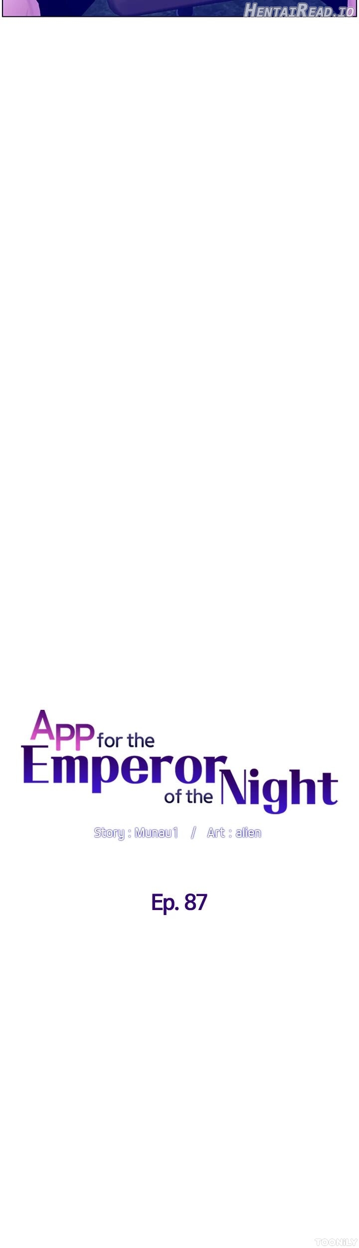 APP for the Emperor of the Night Chapter 87 - page 5