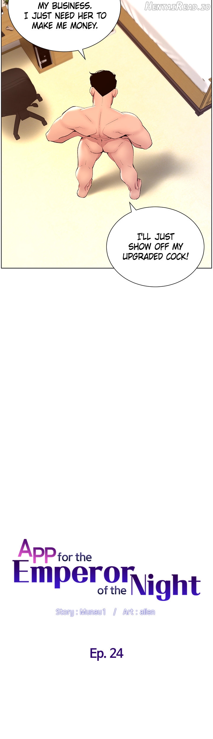 APP for the Emperor of the Night Chapter 24 - page 3