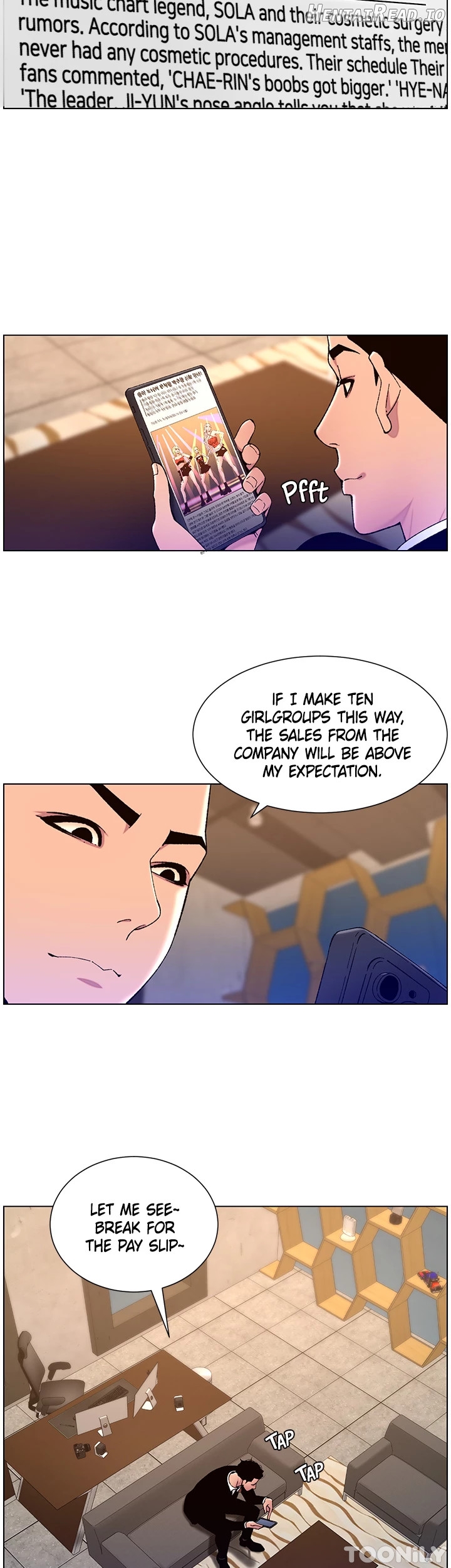 APP for the Emperor of the Night Chapter 64 - page 8