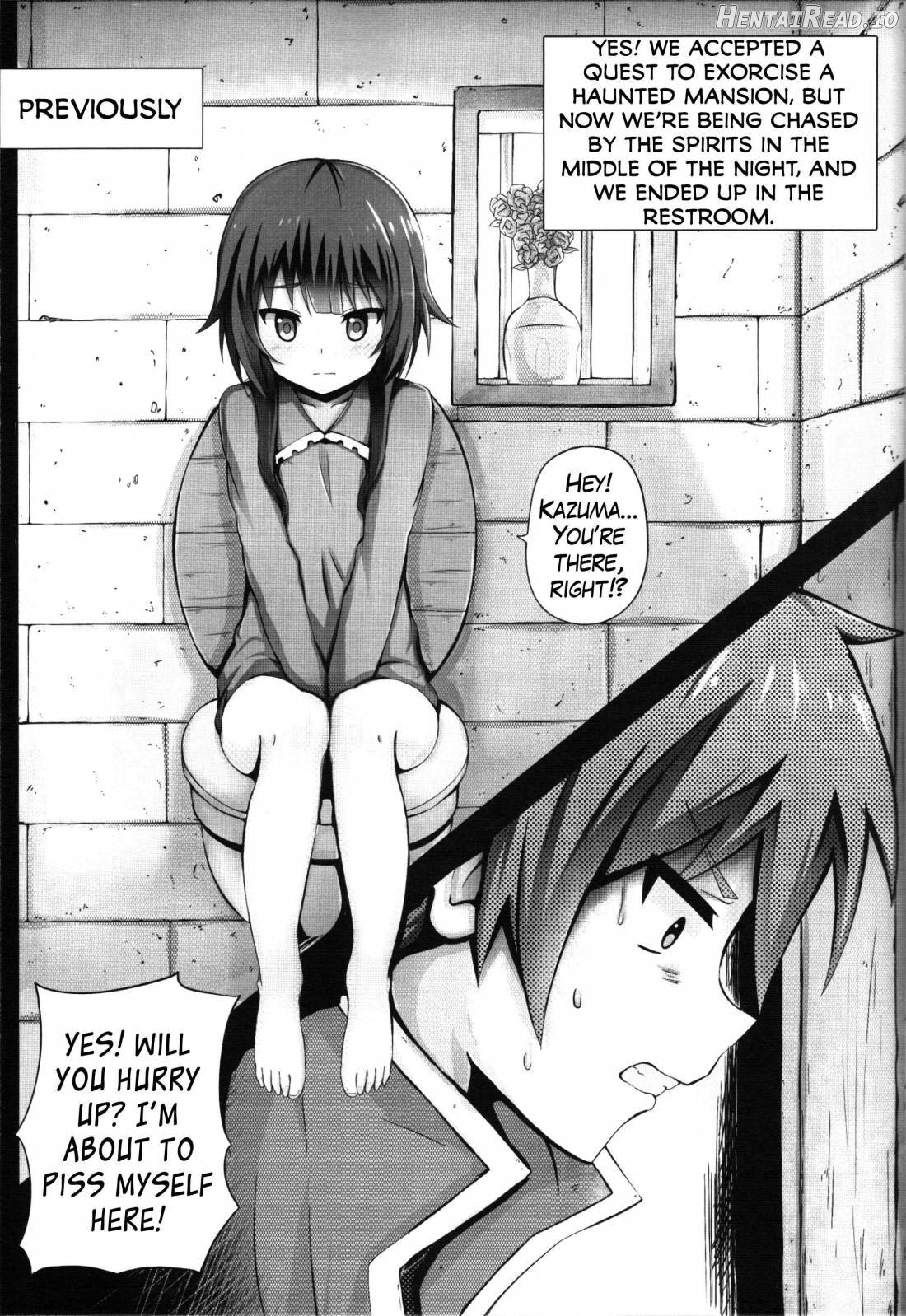 Giving ○○ to Megumin in the Toilet! Chapter 1 - page 2