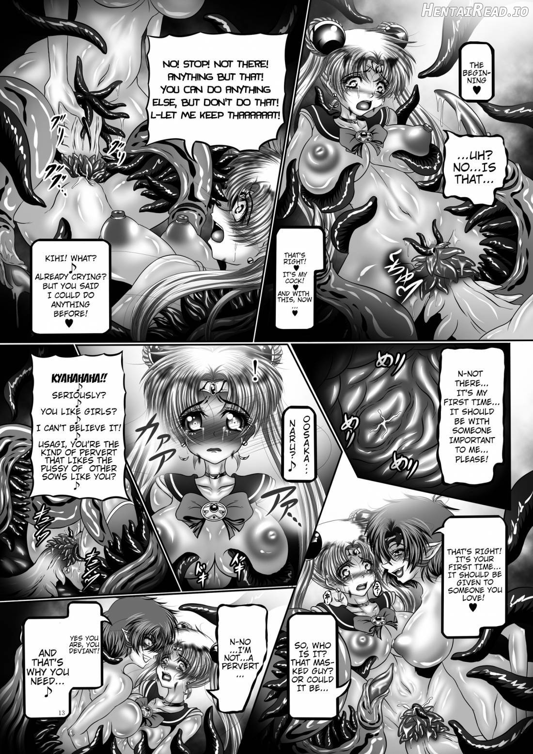 Dark Planet Syndrome San ~Youma Heni! Somari Yuku Senshi-tachi...~ Chapter 3 - page 12