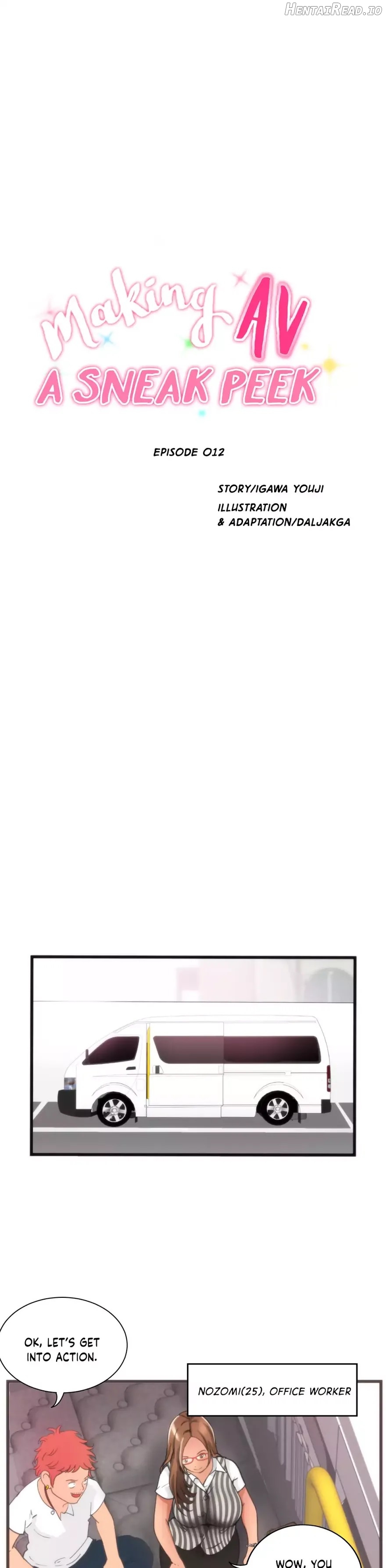 Making AV: A Sneak Peek Chapter 12 - page 1