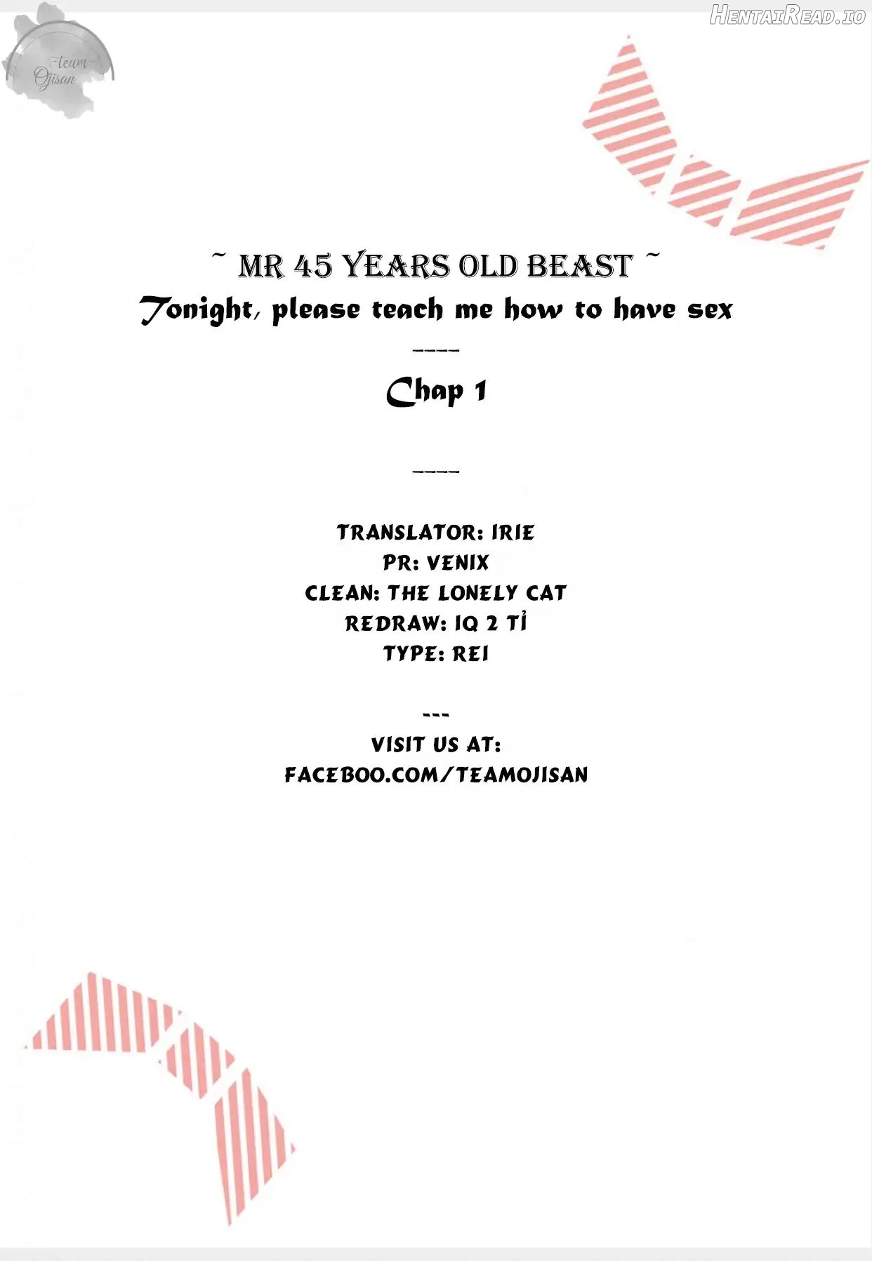 Mr 45 Years Old Beast Chapter 1 - page 2