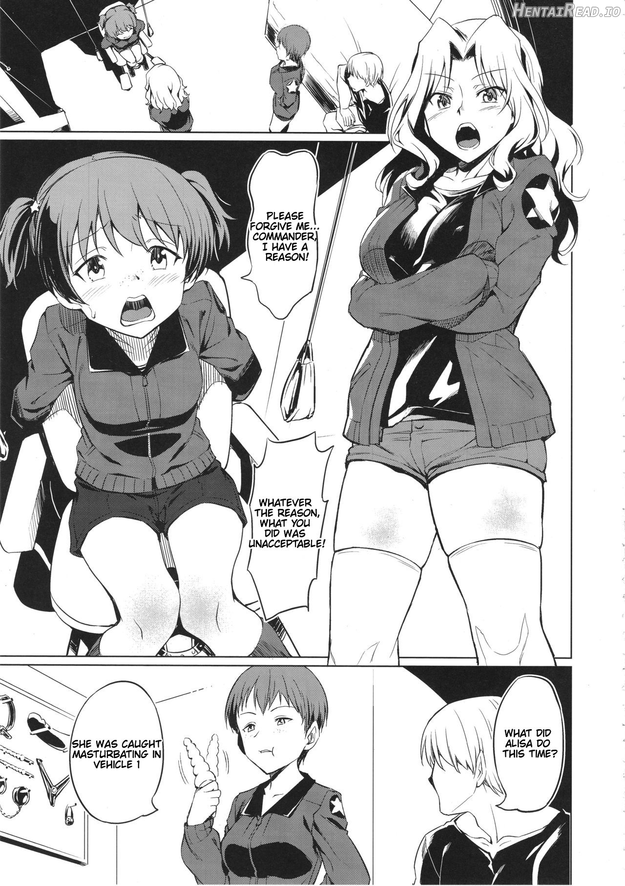 Senshadou no Uramichi Pravda Koukou Chapter 5 - page 3