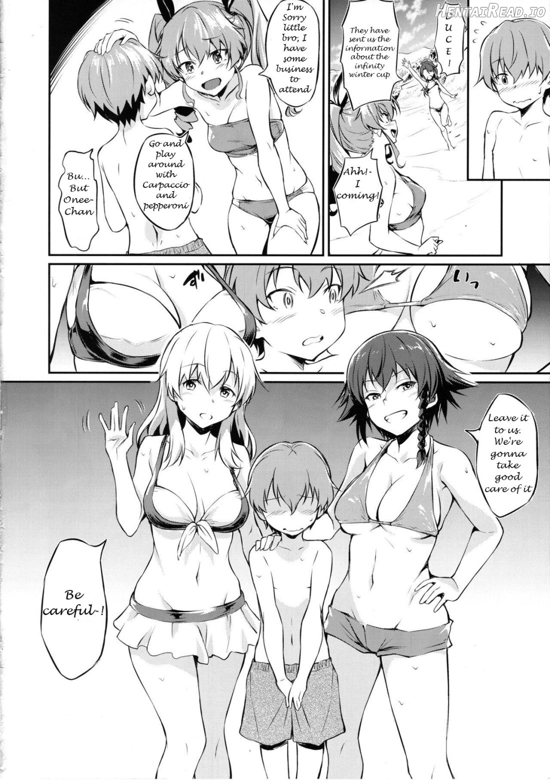 Senshadou no Uramichi Pravda Koukou Chapter 7 - page 3