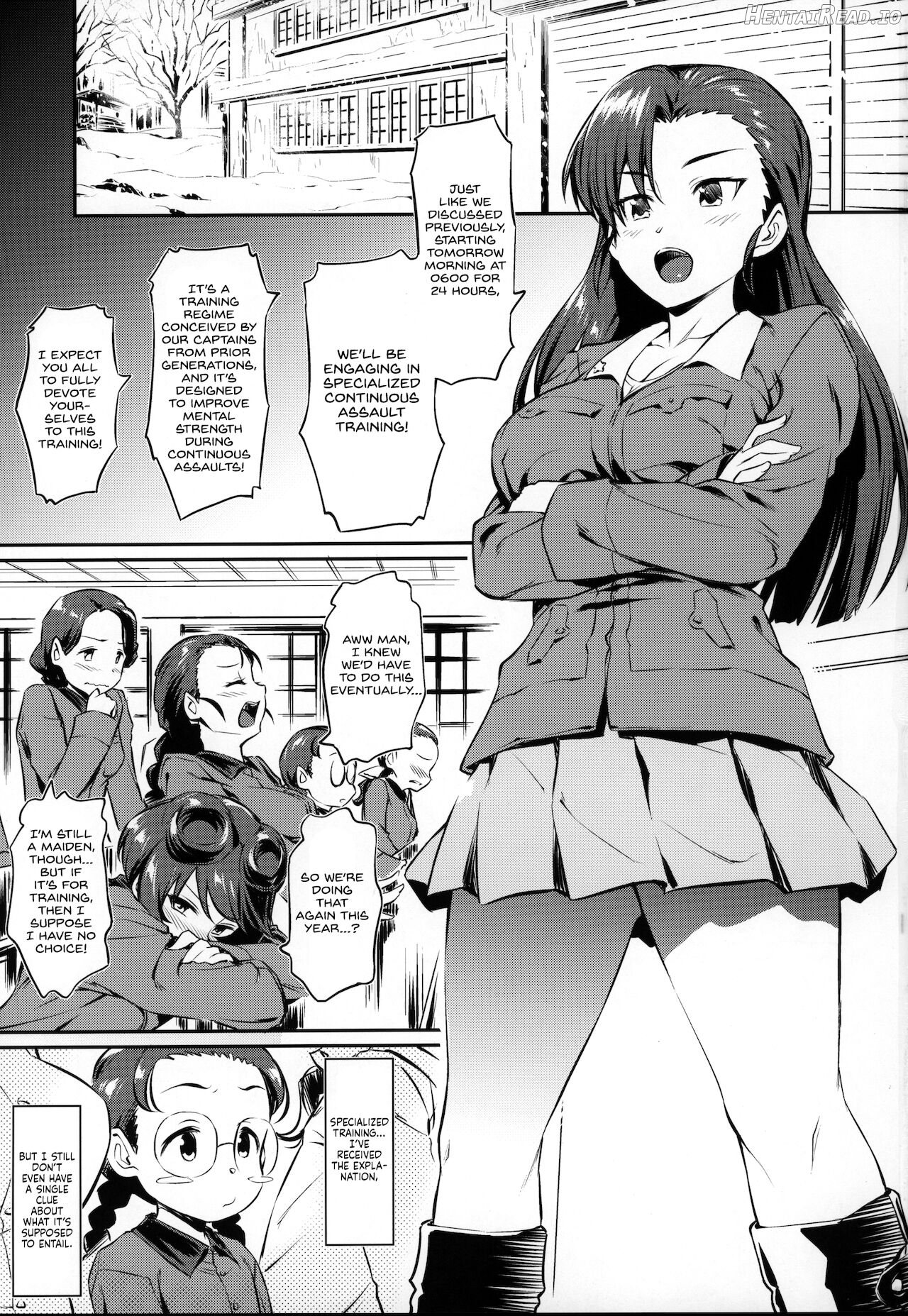 Senshadou no Uramichi Pravda Koukou Chapter 8 - page 2