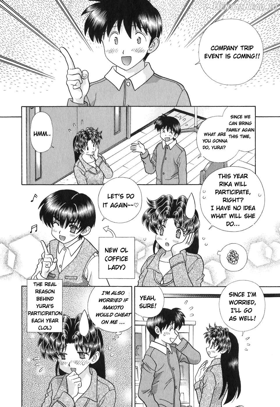 Futari Ecchi Chapter 366 - page 4