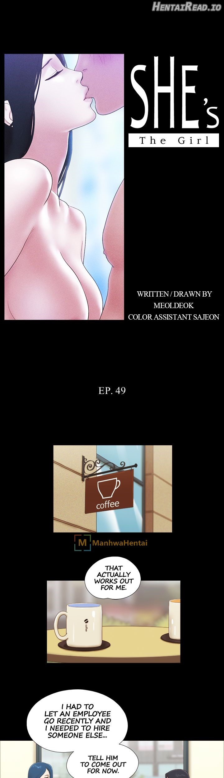 She’s The Girl  Hentai Chapter 49 - page 1