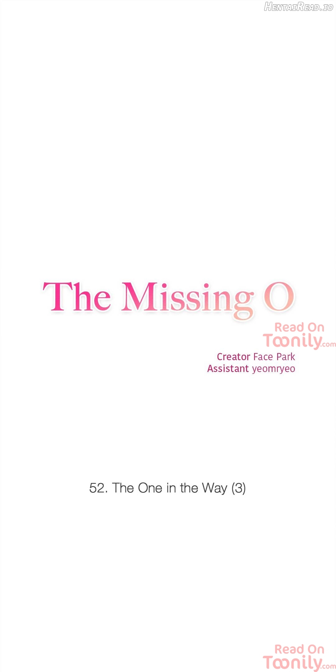The Missing O Chapter 52 - page 7