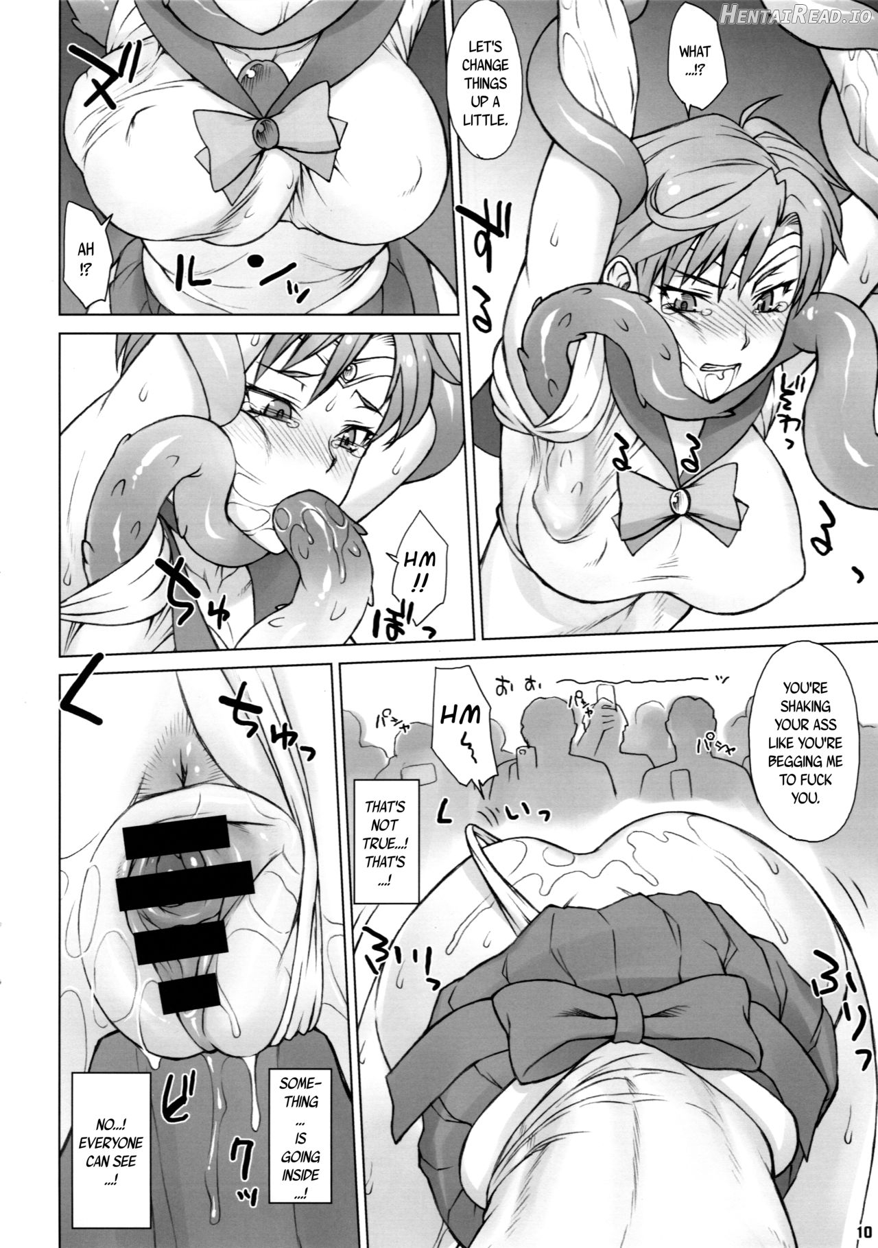 Uranus-san vs Toumei Ningen Chapter 1 - page 9