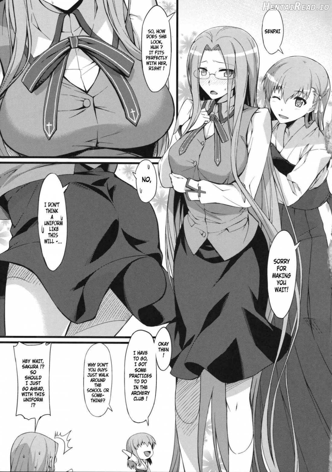 Rider-san to no Ichinichi. Chapter 4 - page 4