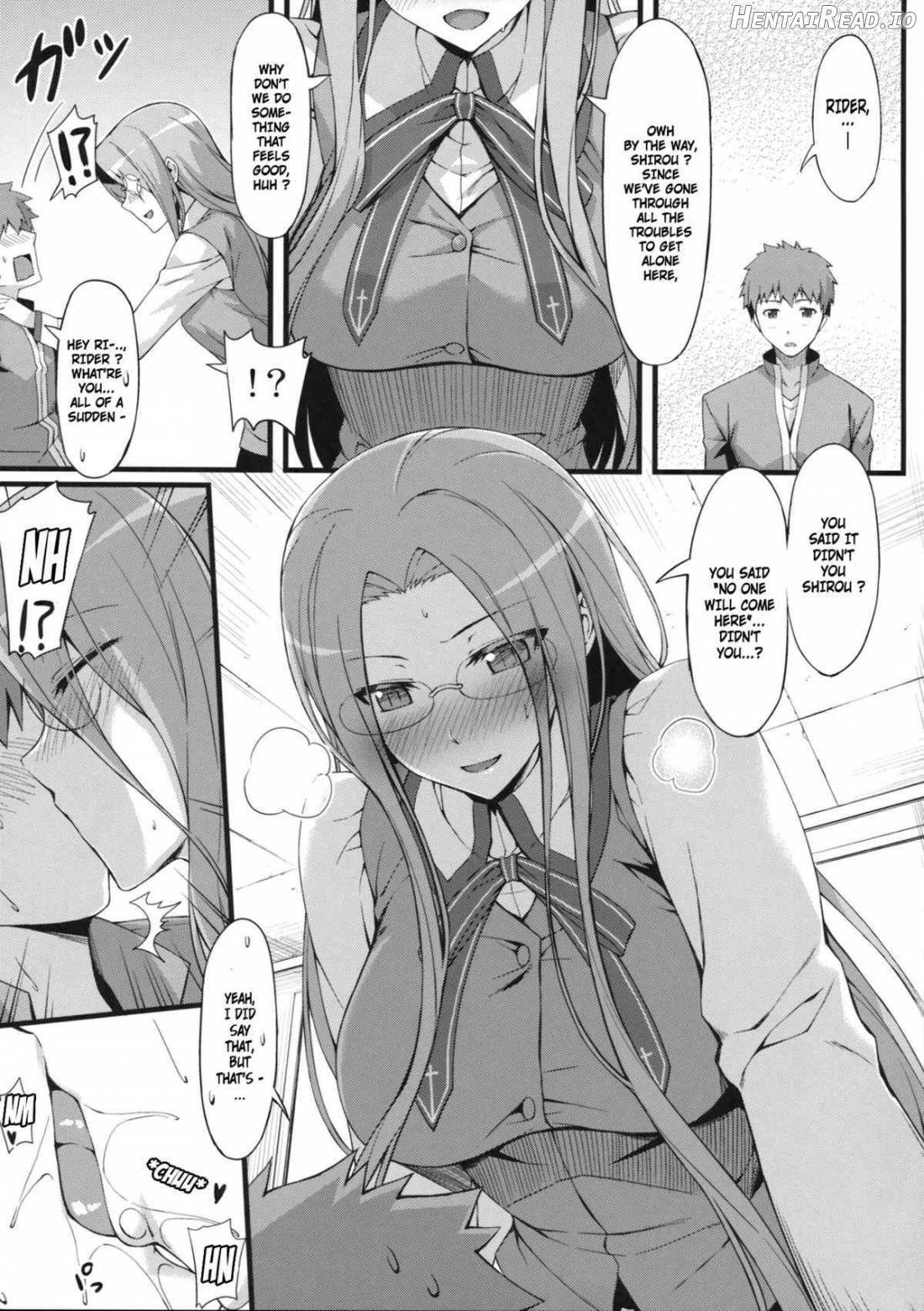 Rider-san to no Ichinichi. Chapter 4 - page 6