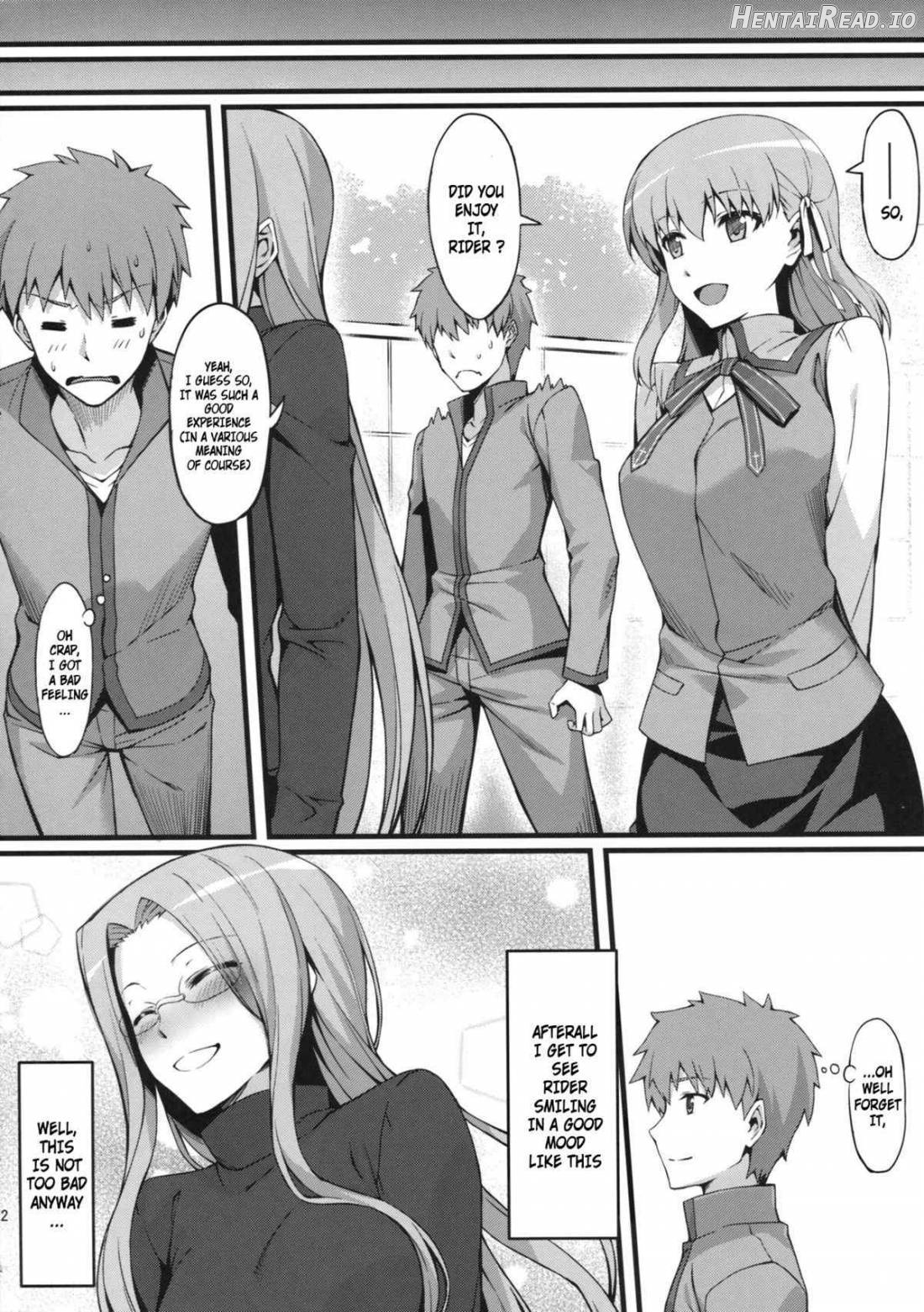 Rider-san to no Ichinichi. Chapter 4 - page 21