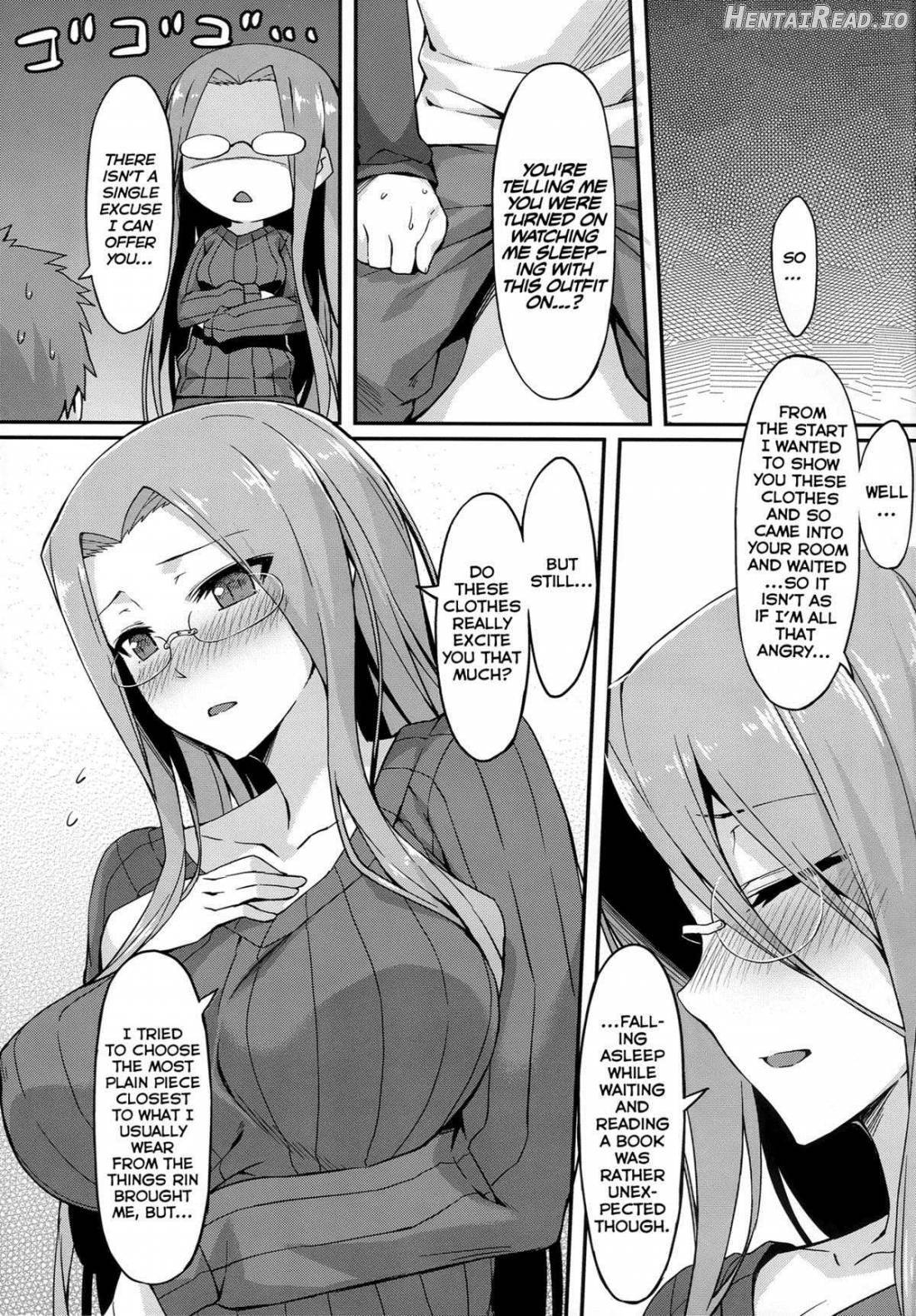 Rider-san to no Ichinichi. Chapter 6 - page 8