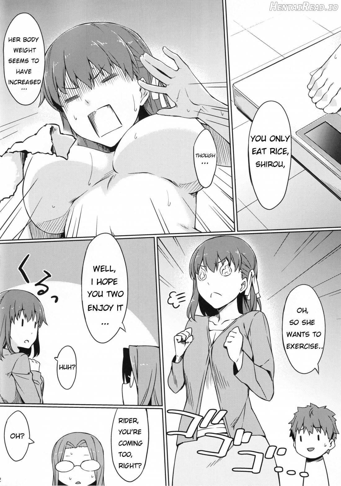 Rider-san to no Ichinichi. Chapter 10 - page 3