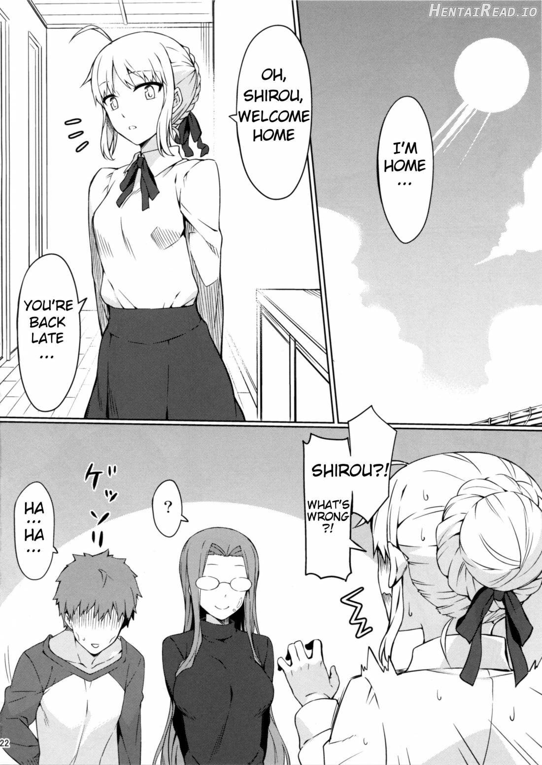 Rider-san to no Ichinichi. Chapter 11 - page 22