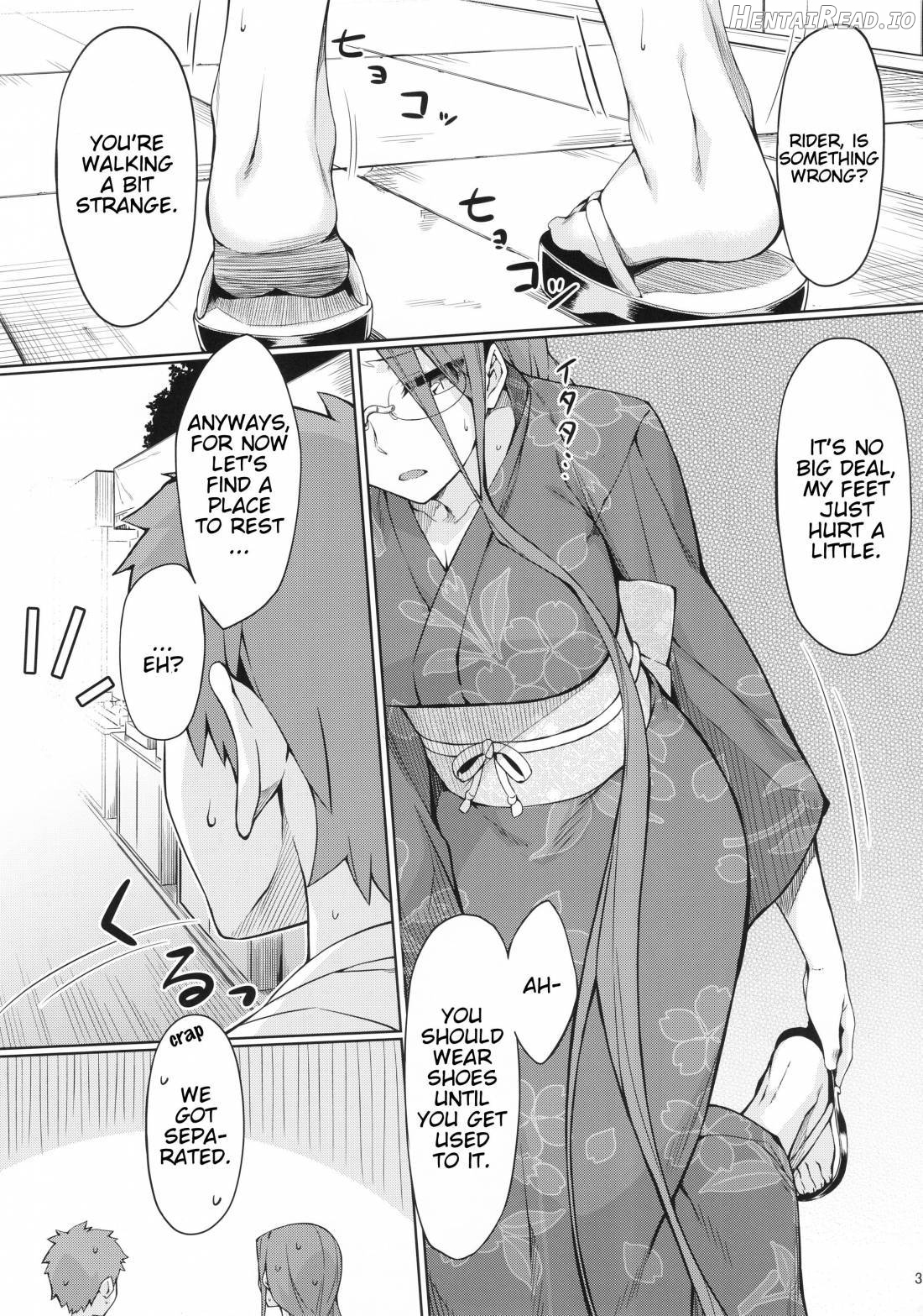 Rider-san to no Ichinichi. Chapter 12 - page 3