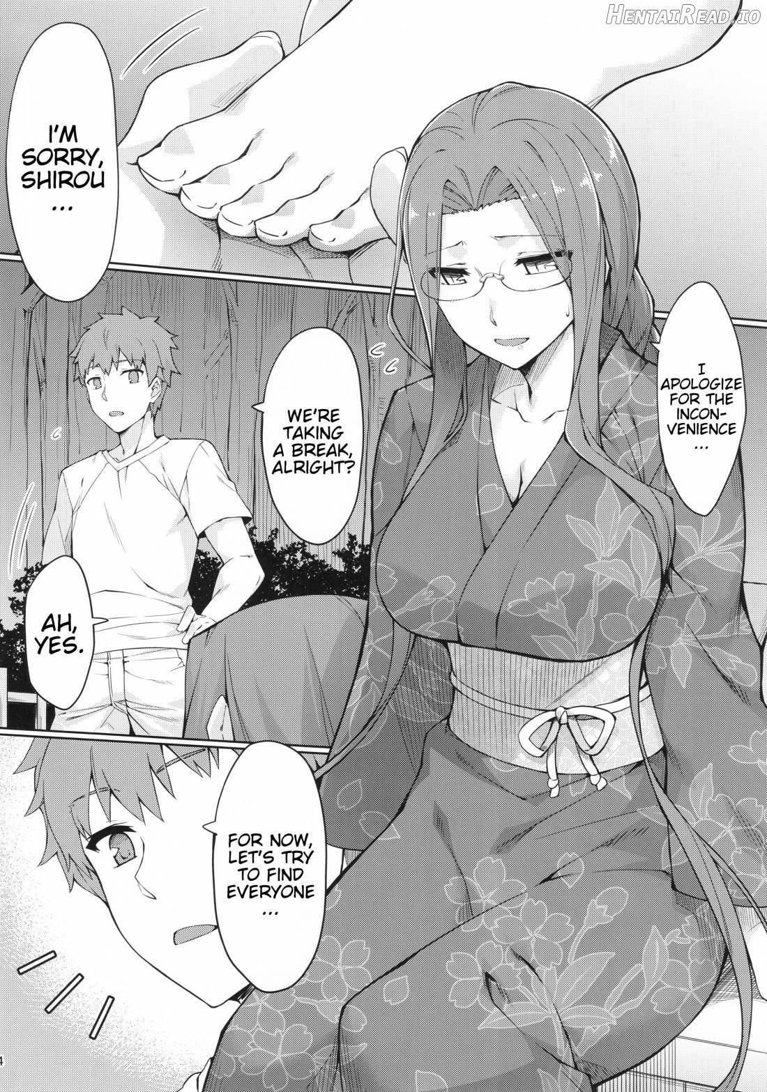 Rider-san to no Ichinichi. Chapter 12 - page 4