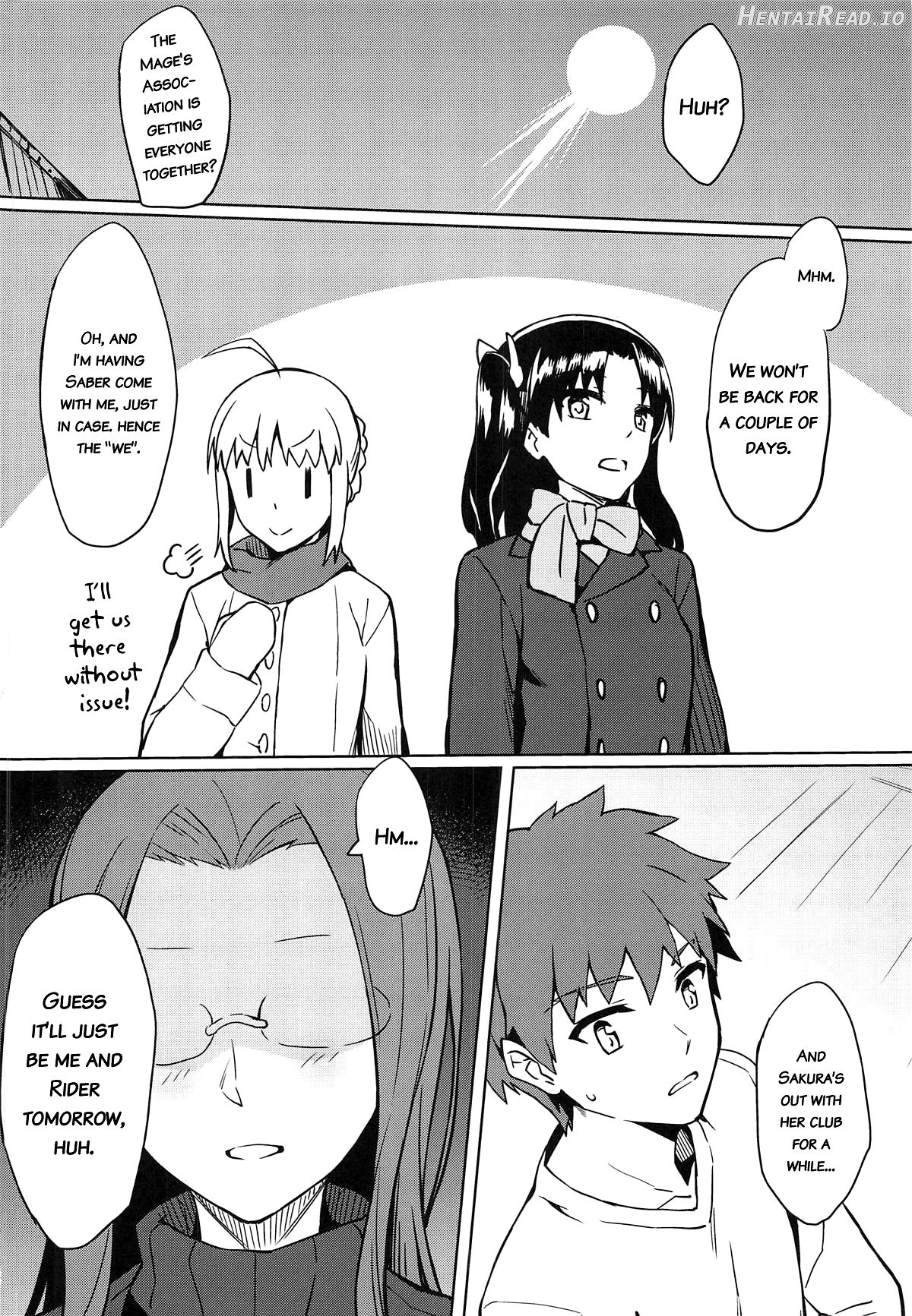 Rider-san to no Ichinichi. Chapter 14 - page 2
