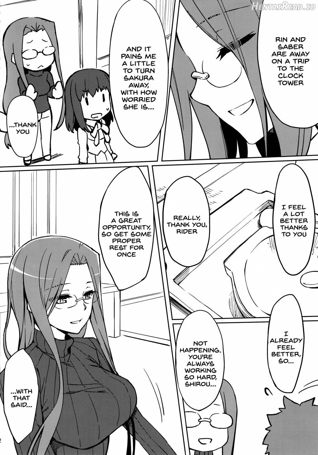 Rider-san to no Ichinichi. Chapter 16 - page 3