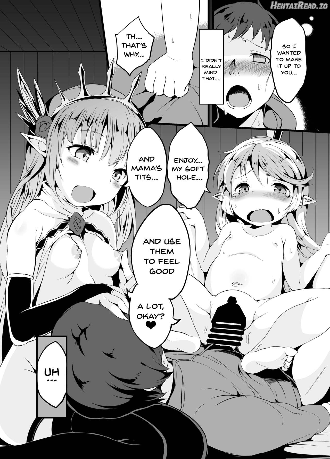 GraBlu Darkness Mizu Chapter 1 - page 10