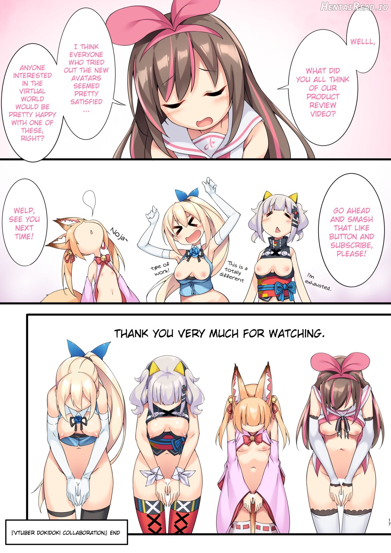 Vtuber Dokidoki Collab Anken Chapter 1 - page 17