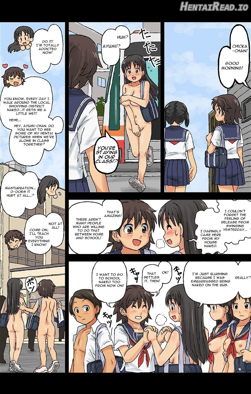 Hadakanbo Kyouiku - JK mo Oppai Marudashi!? Sukoyaka Zenra Jugyou 1 Chapter 1 - page 17