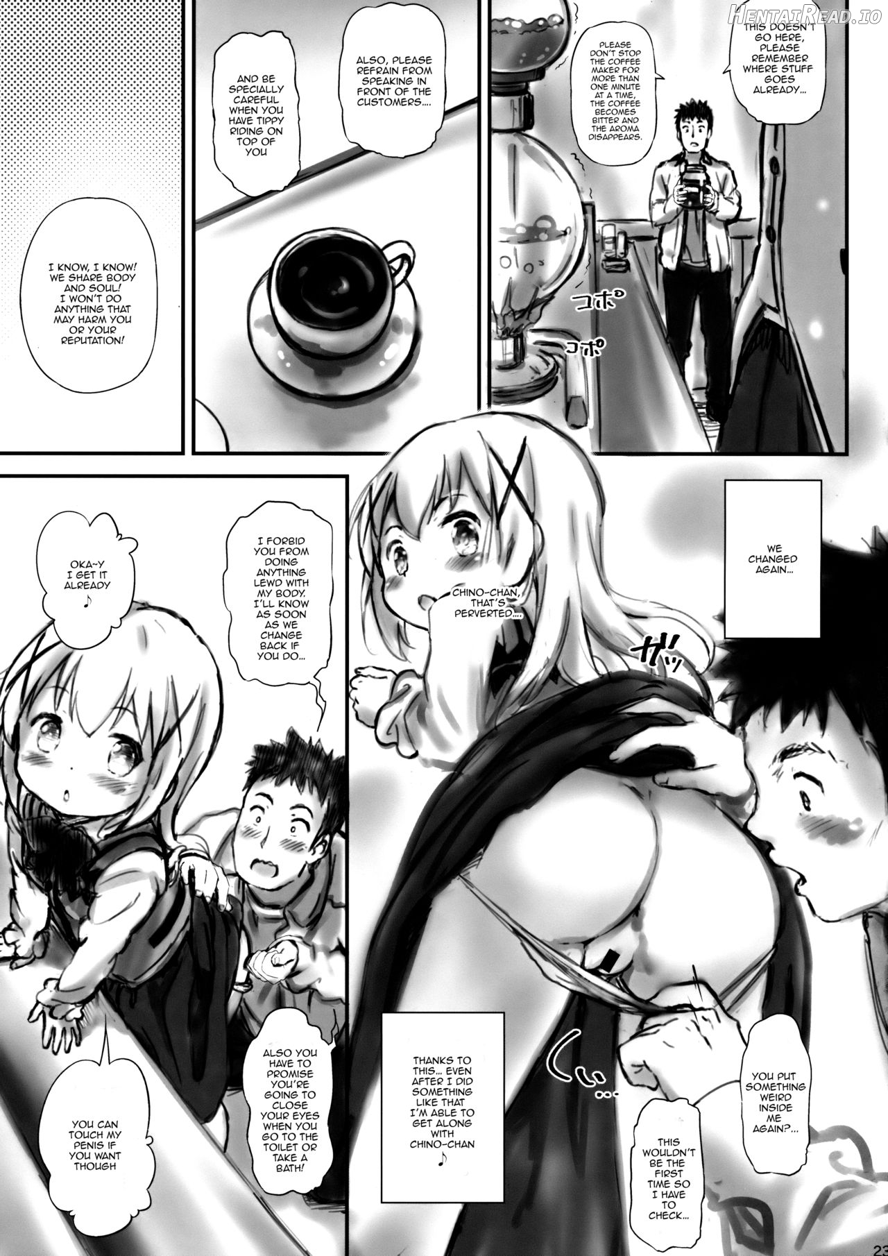 Toro Musume 14 Chino-chan Hajimemashita 2 kai Chapter 4 - page 21