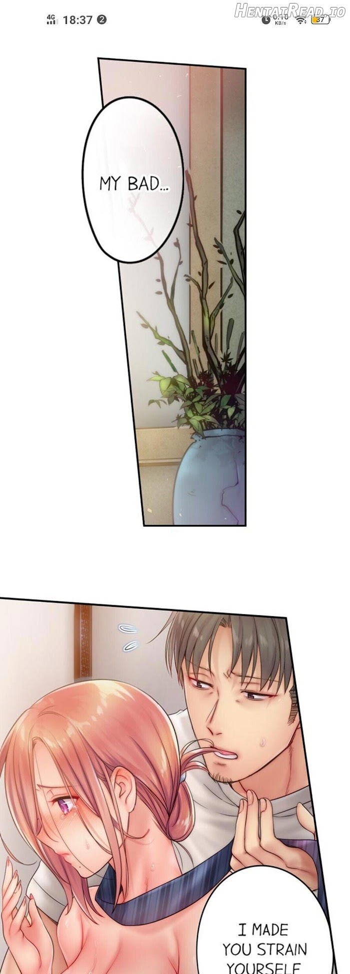 Haitteru...! Otto no Me no Mae de Aragaenai Netori Esthe Chapter 35 - page 2
