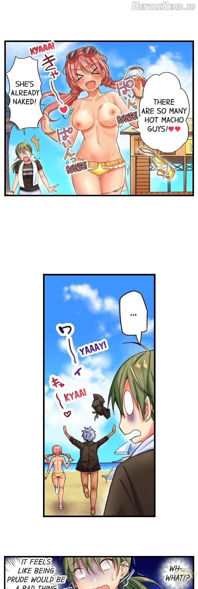 A Chaste Girl’s Climax at a Nudist Beach Chapter 1 - page 15