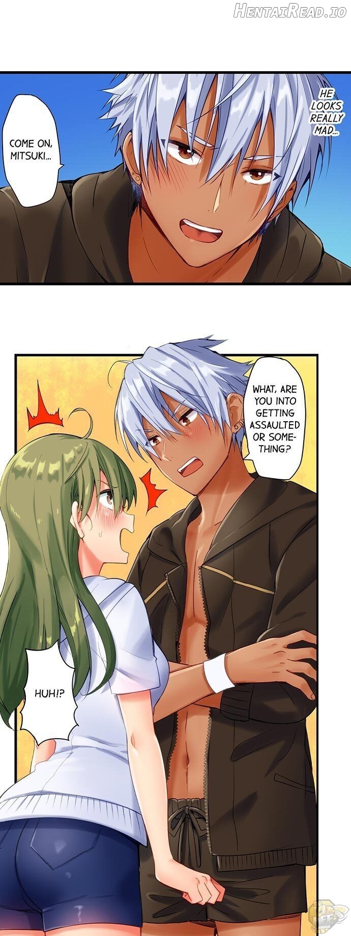 A Chaste Girl’s Climax at a Nudist Beach Chapter 8 - page 1