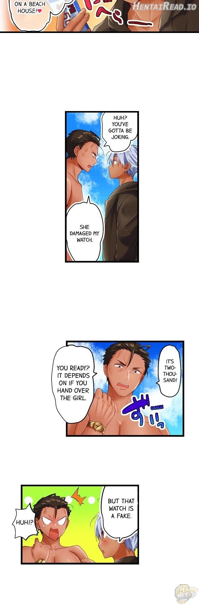 A Chaste Girl’s Climax at a Nudist Beach Chapter 8 - page 8