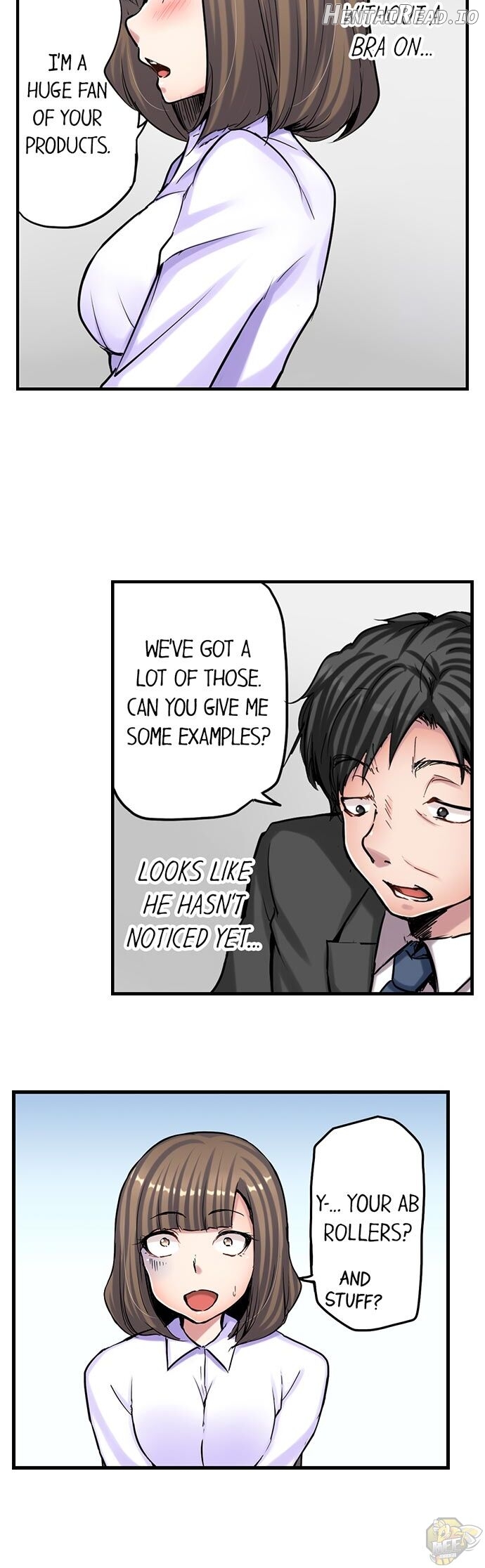 A Sexy Bra-less Job Interview Chapter 2 - page 2