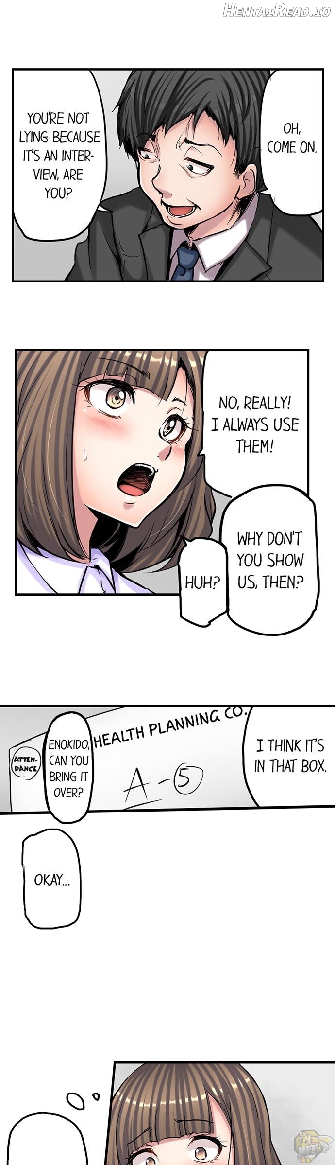 A Sexy Bra-less Job Interview Chapter 2 - page 3